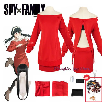 Yor Forger Cosplay Costume | SPY X FAMILY | Animeplaza