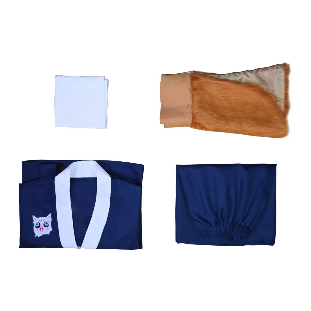 Inosuke, Tanjiro, Zenitsu, Nezuko & Shinobu Cosplay Costume – Lolita Maid Dress | Animeplaza