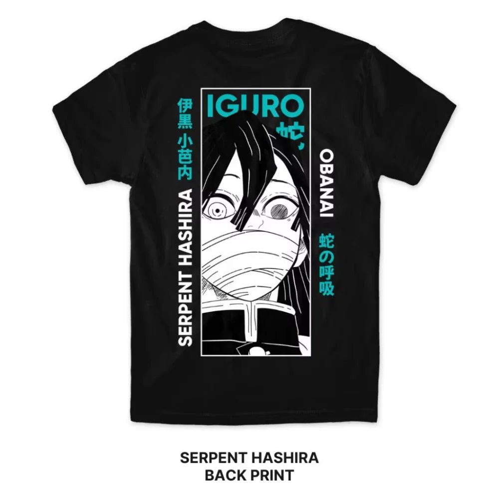 Demon Slayer Hashiras T-Shirt – Anime Graphic Tee for Men, Women & Kids