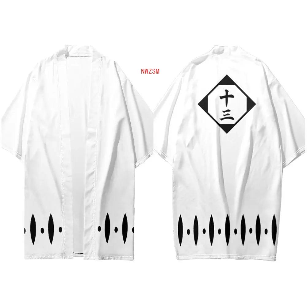 Gotei 13 Cloak Robe Cosplay | Bleach Anime Costume | Animeplaza