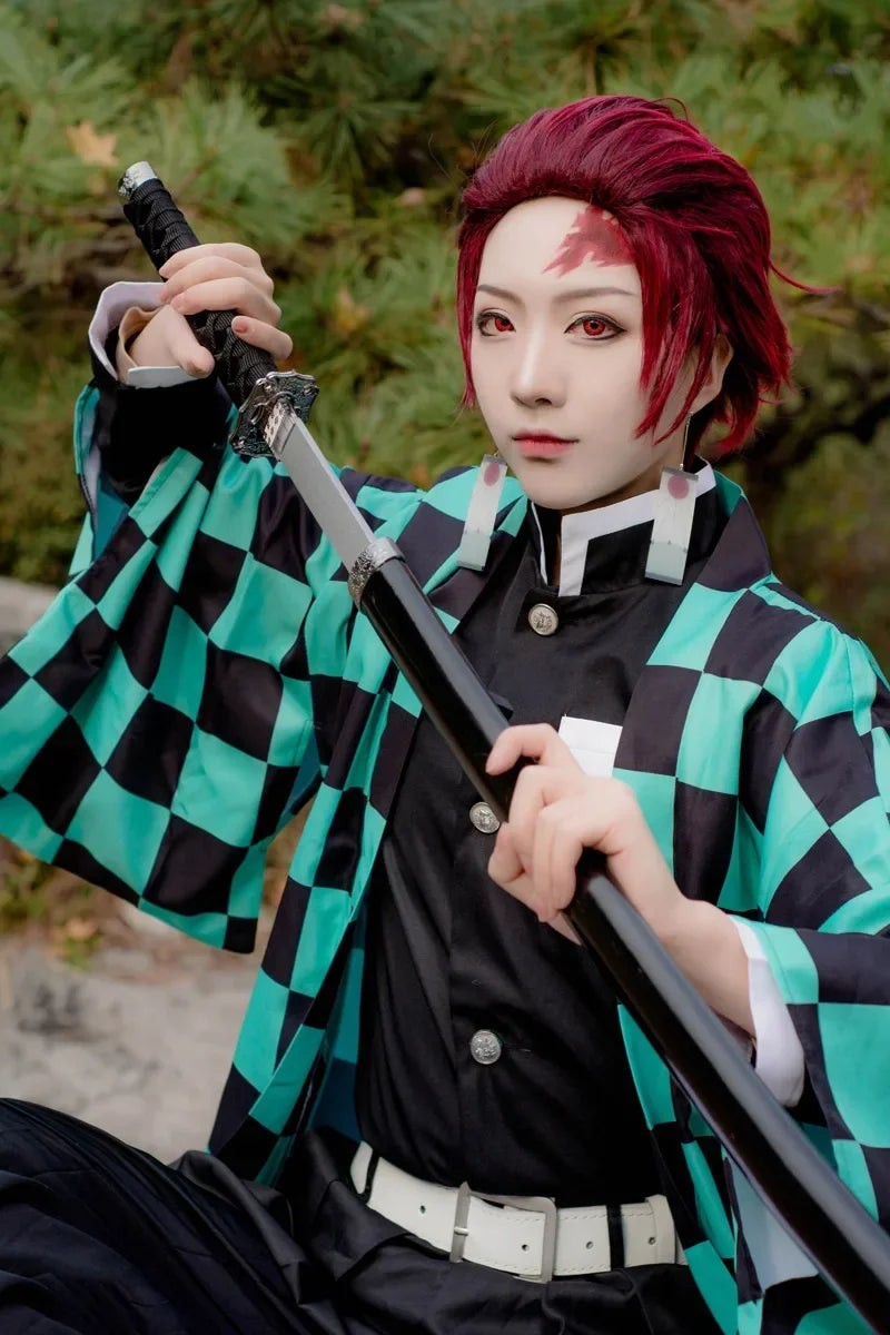 Tanjiro Cosplay Costume – Demon Slayer Kamado Tanjirou Outfit | Animeplaza