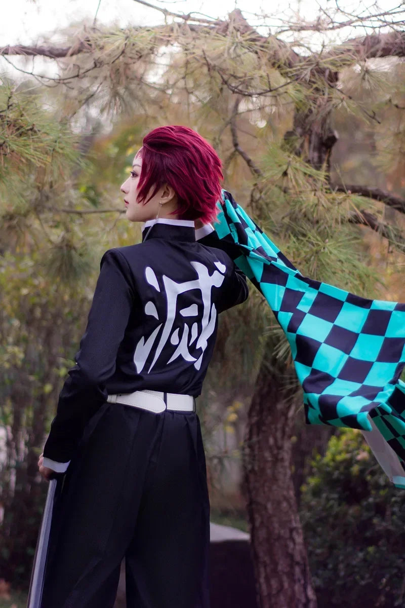 Tanjiro Cosplay Costume – Demon Slayer Kamado Tanjirou Outfit | Animeplaza