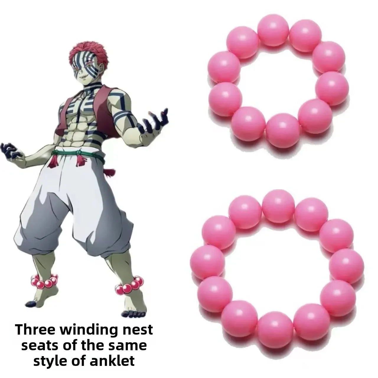 Demon Slayer Akaza Cosplay Costume | Anime Merchandise l Animeplaza