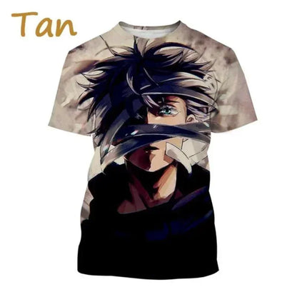 Gojo Satoru, Itadori Yuji & Sukuna 3D Print T-Shirt – Jujutsu Kaisen Anime Streetwear | Animeplaza