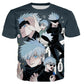Gojo Satoru T-Shirt – Jujutsu Kaisen Anime Graphic Tee | Animeplaza