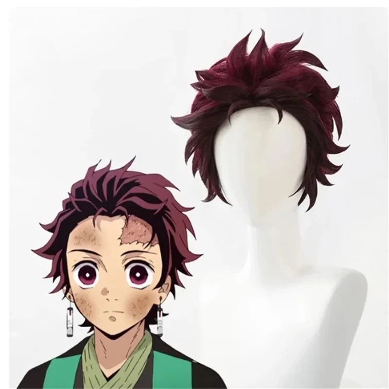 Kamado Tanjiro Cosplay Costume – Demon Slayer Anime Cosplay | Animeplaza