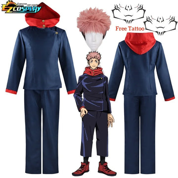 Itadori Yuji Cosplay Costume – Jujutsu Kaisen Anime | Animeplaza