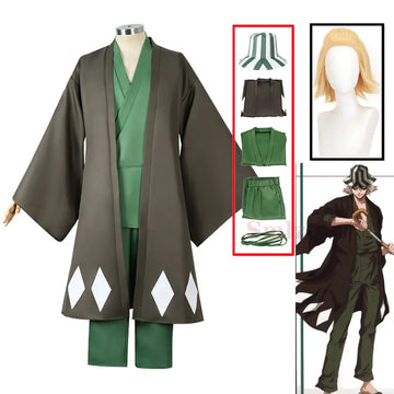 Kisuke Urahara Cosplay Costume | Bleach Anime Merchandise | Animeplaza