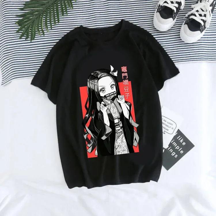 Nezuko T-Shirt for Women | Anime Merchandise l Animeplaza