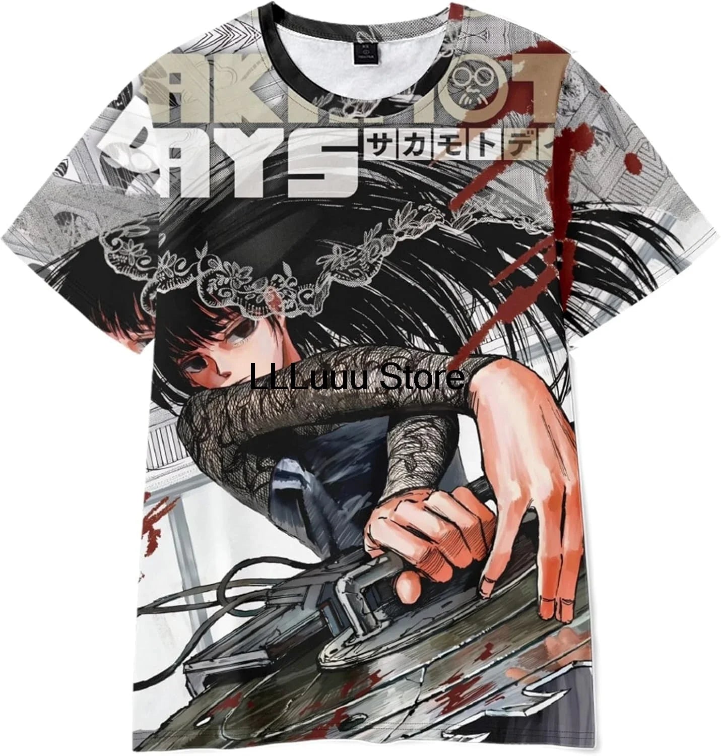 Taro Sakamoto Short Sleeve T-Shirt | Sakamoto Days Merchandise | Animeplaza