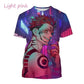 Gojo Satoru, Itadori Yuji & Sukuna 3D Print T-Shirt – Jujutsu Kaisen Anime Streetwear | Animeplaza