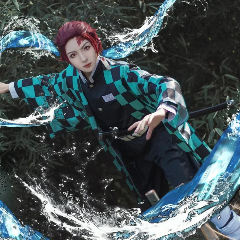 Tanjiro Cosplay Costume – Demon Slayer Kamado Tanjirou Outfit | Animeplaza