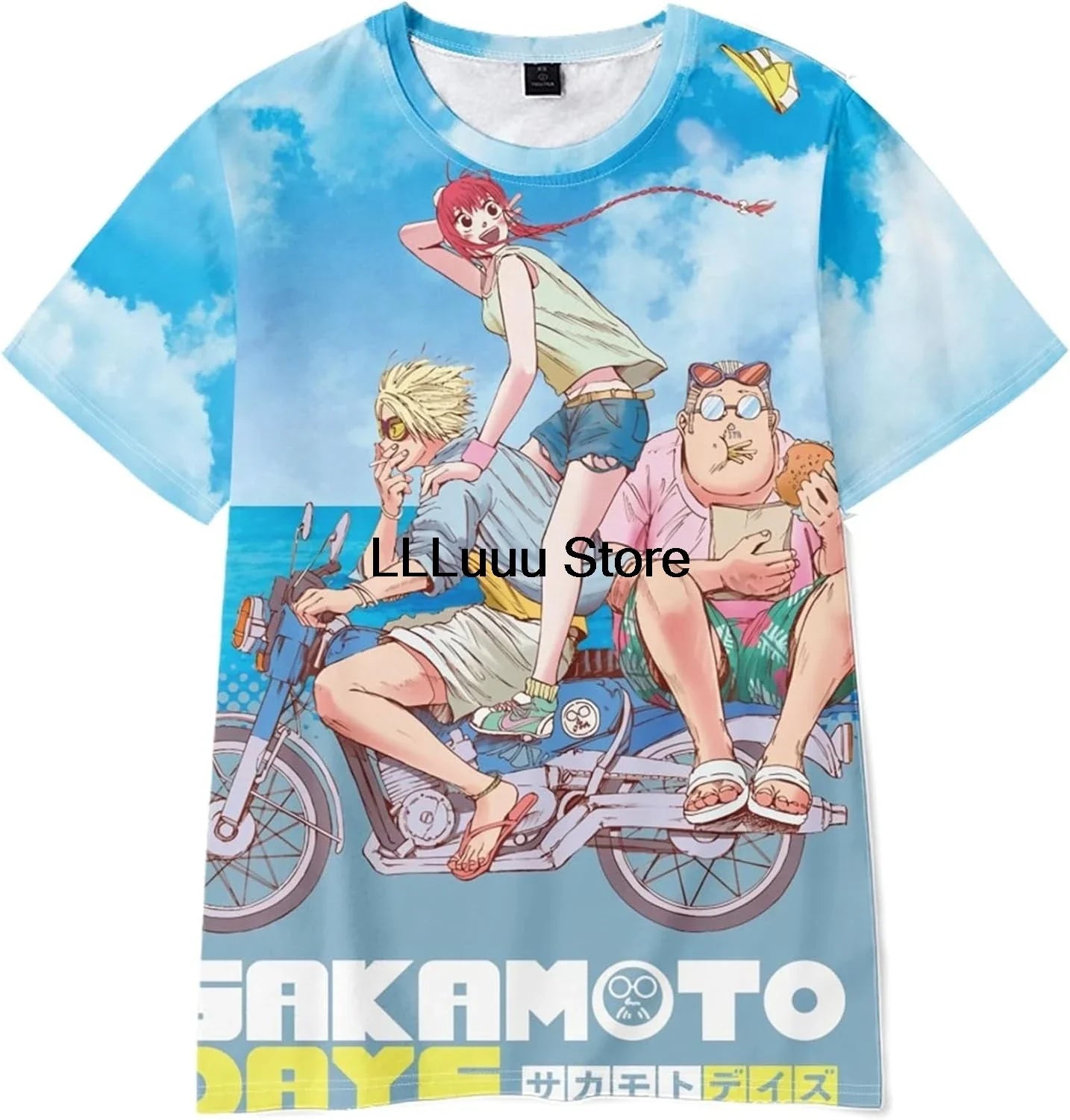 Taro Sakamoto Short Sleeve T-Shirt | Sakamoto Days Merchandise | Animeplaza
