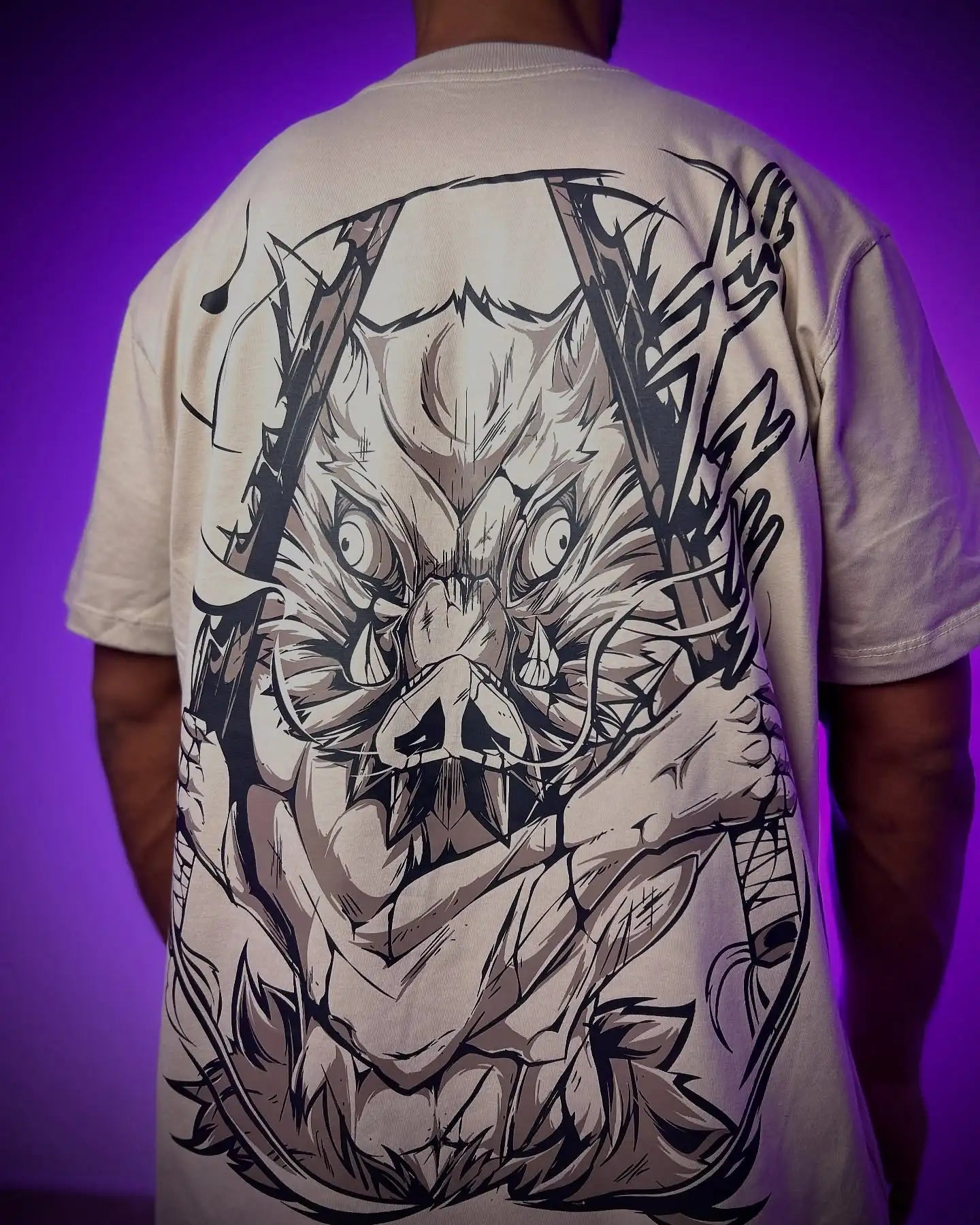 Demon Slayer Graphic Oversized T-Shirt | Anime Merchandise l Animeplaza