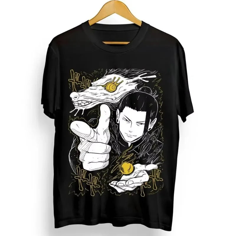 Suguru Geto T-shirt – Jujutsu Kaisen Anime Graphic Soft Cotton | Animeplaza