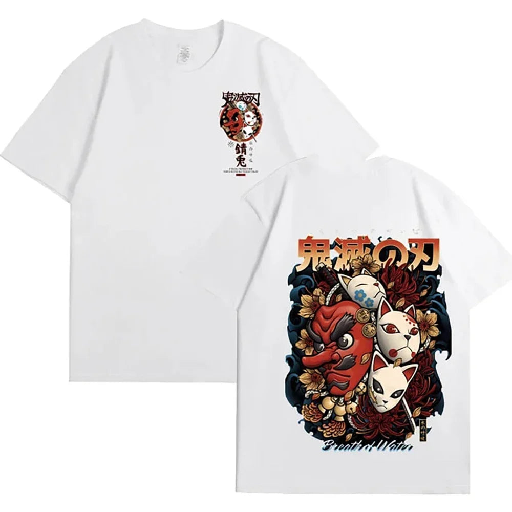 Demon Slayer Oversized Printed T-Shirt For Men | Anime Merchandise l Animeplaza