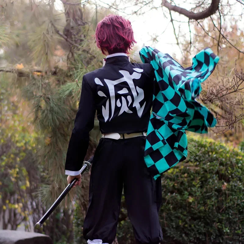 Tanjiro Cosplay Costume – Demon Slayer Kamado Tanjirou Outfit | Animeplaza
