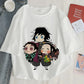 Demon Slayer Printed T-Shirt For Women | Anime Merchandise l Animeplaza