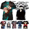 Jujutsu Kaisen 3D Printed T-Shirt – Official Anime Streetwear | Animeplaza