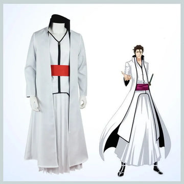 Aizen Sousuke Gotei 13 Captain Cosplay | Bleach Anime Merchandise| Animeplaza