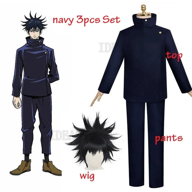 Megumi Fushiguro Cosplay Costume – Jujutsu Kaisen Anime | Animeplaza