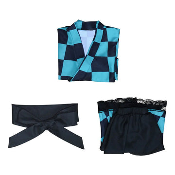 Inosuke, Tanjiro, Zenitsu, Nezuko & Shinobu Cosplay Costume – Lolita Maid Dress | Animeplaza