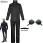 Blue Gojo Satoru Cosplay Costume with Eye Patch | Jujutsu Kaisen Anime | Animeplaza