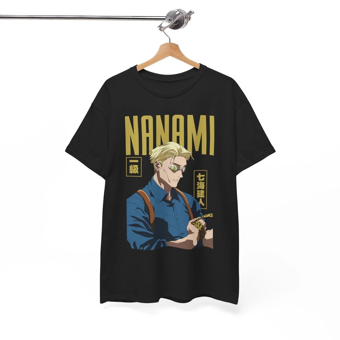 Nanami T-Shirt – Jujutsu Kaisen Anime Graphic Tee | Animeplaza