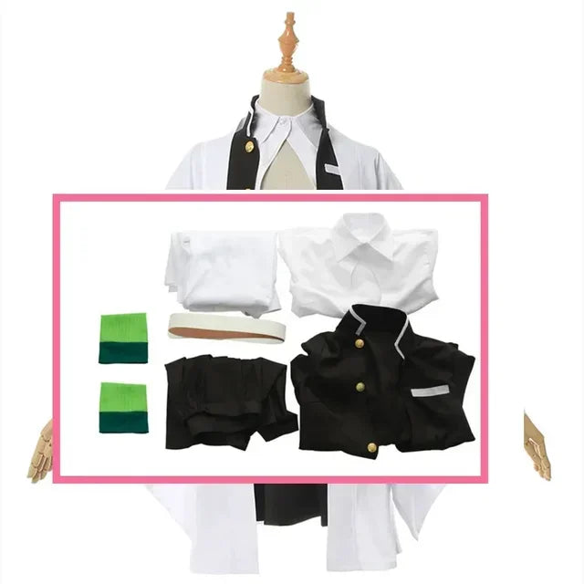 Mitsuri Kanroji Cosplay Costume | Love Hashira Cosplay l Animeplaza