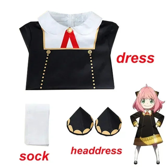 Anya Forger Cosplay Costume | SPY X FAMILY Anime | Animeplaza