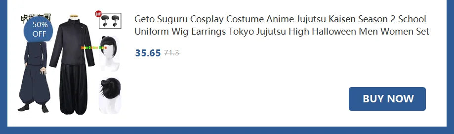 Maki Zenin Cosplay Costume | Jujutsu Kaisen Anime | Animeplaza