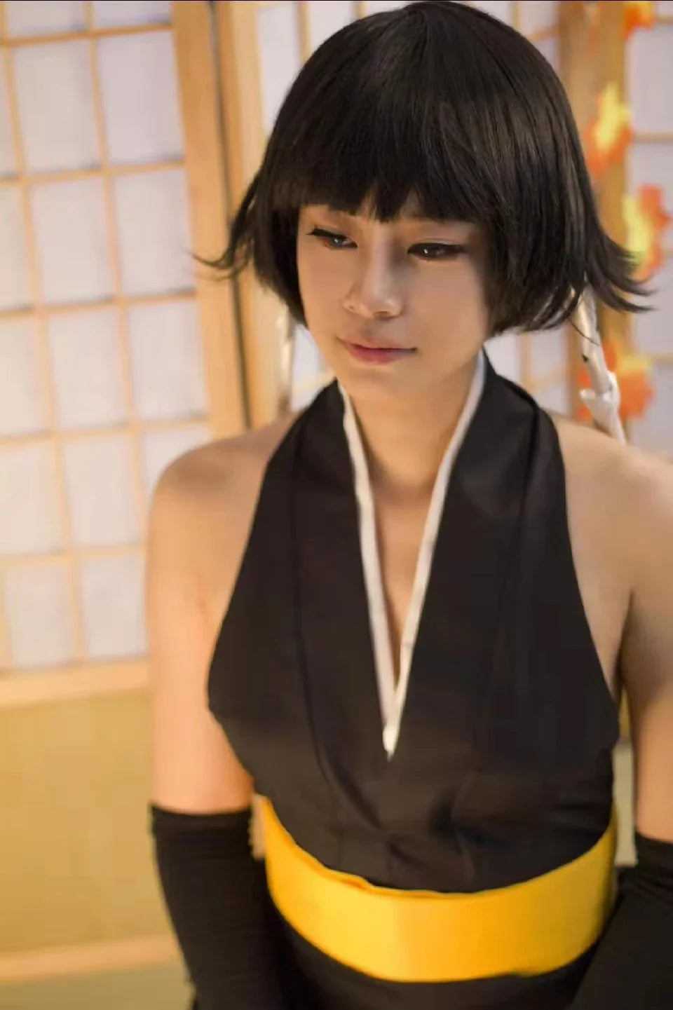 Captain Soi Fon Cosplay Costume | Bleach Anime Cosplay | Animeplaza