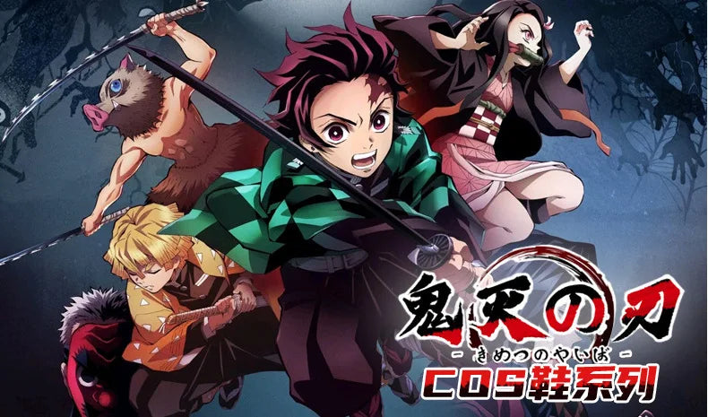 Demon Slayer Tanjiro & Nezuko Cosplay Slippers | Anime Merchandise l Animeplaza