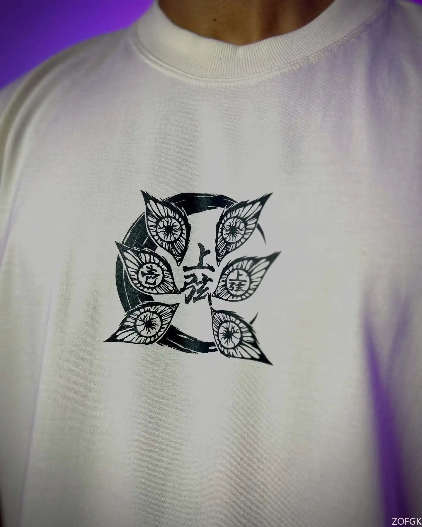 Demon Slayer Graphic Oversized T-Shirt | Anime Merchandise l Animeplaza