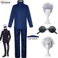 Blue Gojo Satoru Cosplay Costume with Eye Patch | Jujutsu Kaisen Anime | Animeplaza