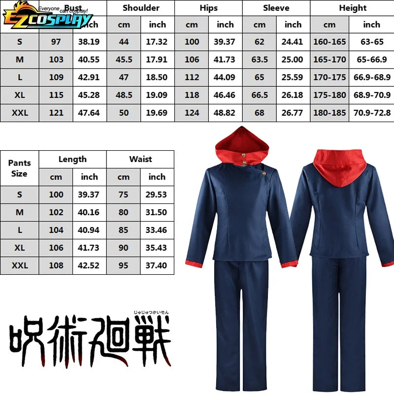 Itadori Yuji Cosplay Costume – Jujutsu Kaisen Anime | Animeplaza