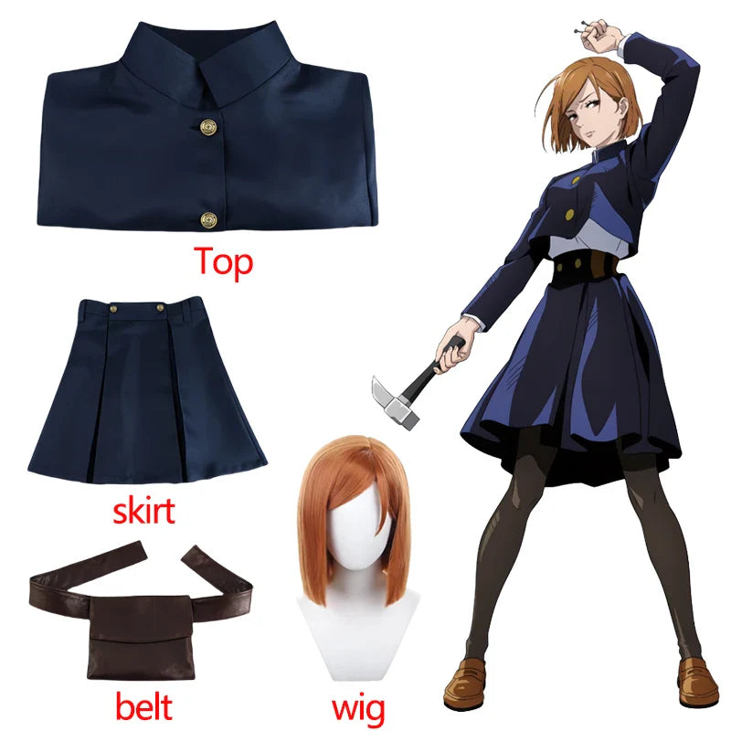 Nobara Kugisaki Cosplay Costume Uniform | Jujutsu Kaisen Anime | Animeplaza