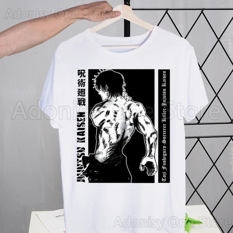 Toji Fushiguro T-Shirt | Jujutsu Kaisen Anime Streetwear | Animeplaza