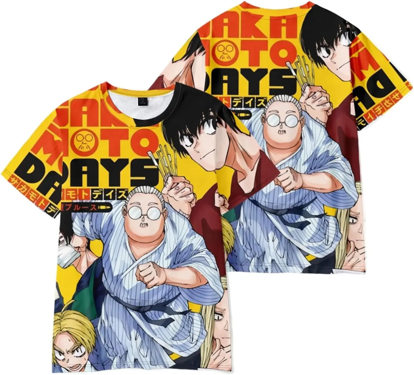 Taro Sakamoto Short Sleeve T-Shirt | Sakamoto Days Merchandise | Animeplaza