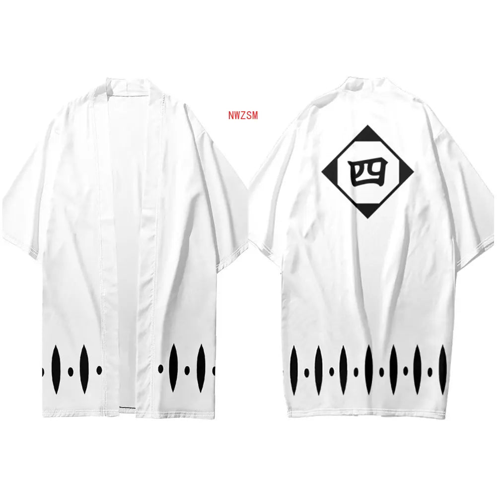 Gotei 13 Cloak Robe Cosplay | Bleach Anime Costume | Animeplaza