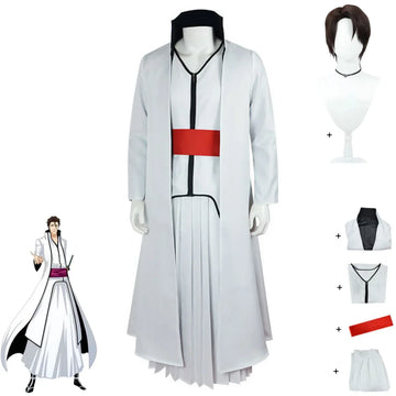 Aizen Sousuke Gotei 13 Captain Cosplay | Bleach Anime Merchandise| Animeplaza