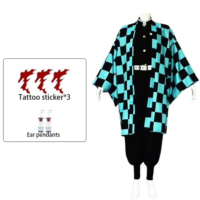 Tanjiro Cosplay Costume – Demon Slayer Kamado Tanjirou Outfit | Animeplaza