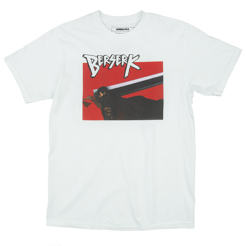 Dragon Slayer and Guts White Tee