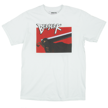 Dragon Slayer and Guts White Tee