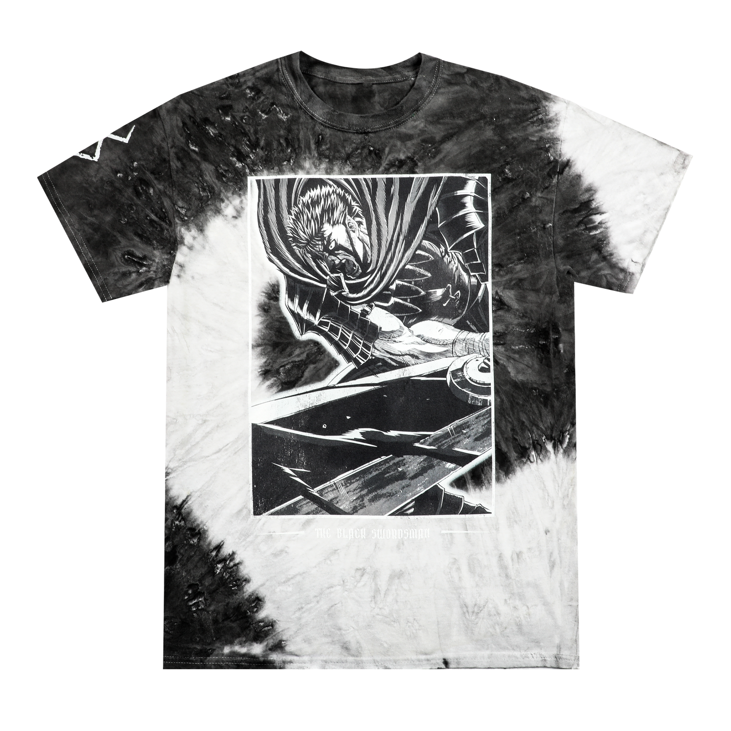 Guts Black Tie Dye Tee