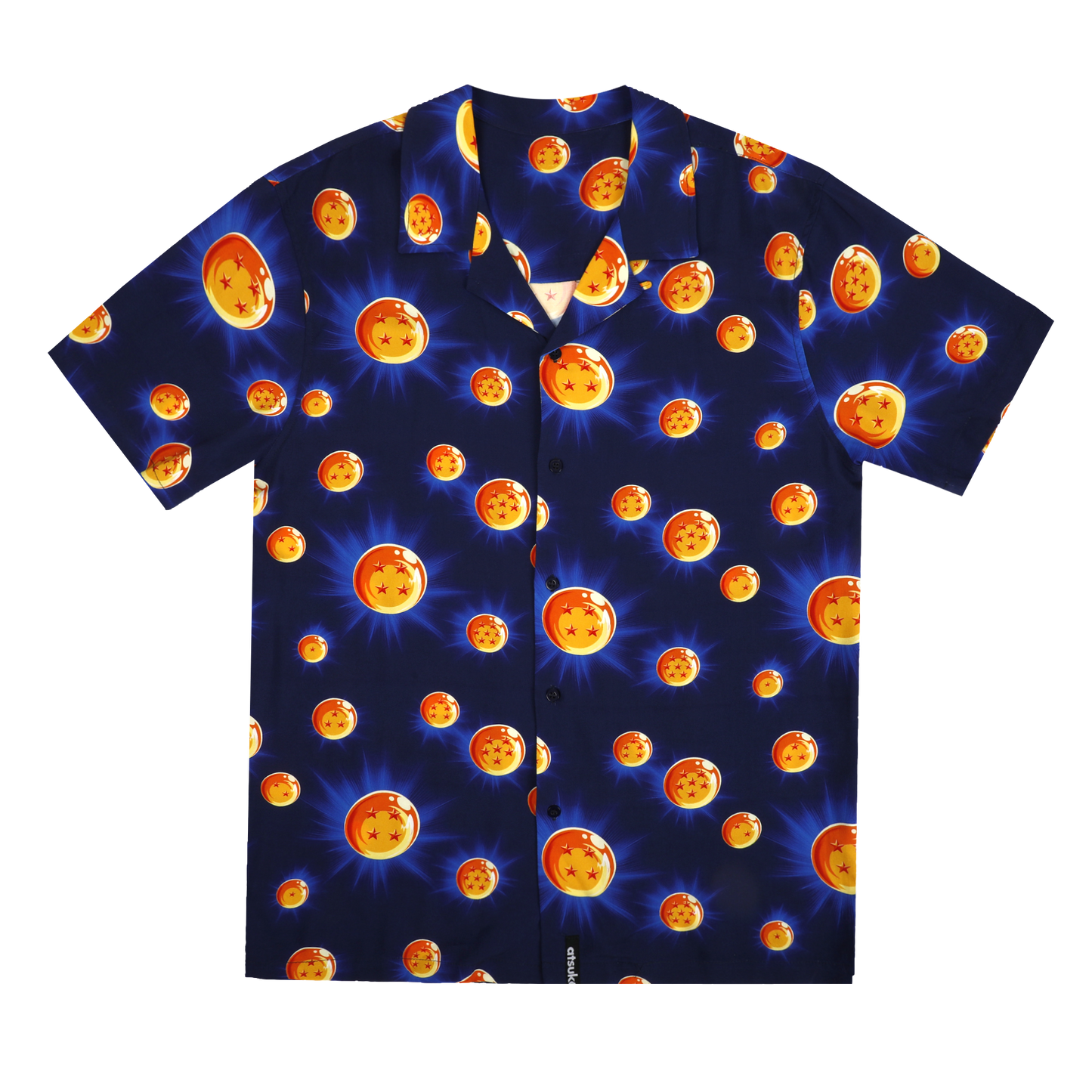 Blue Dragon Balls Button-Down Shirt
