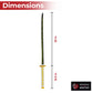 Zenitsu Demon Slayer Foam Katana Sword with Scabbard | Anime Merchandise l Animeplaza