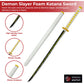 Zenitsu Demon Slayer Foam Katana Sword with Scabbard | Anime Merchandise l Animeplaza