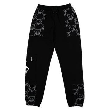 BLEACH Black Cargo Sweatpant