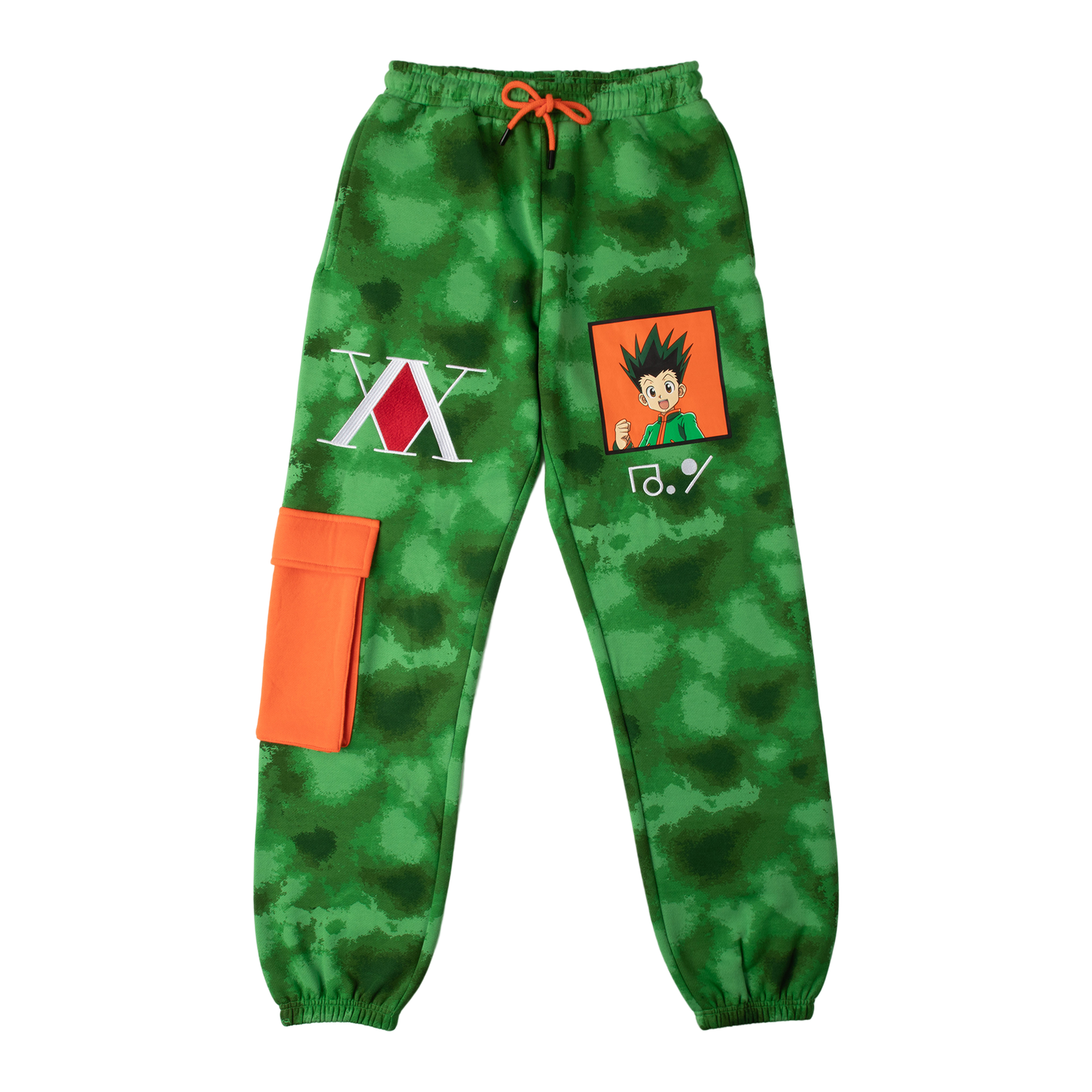 Gon Spray Paint Camo Joggers